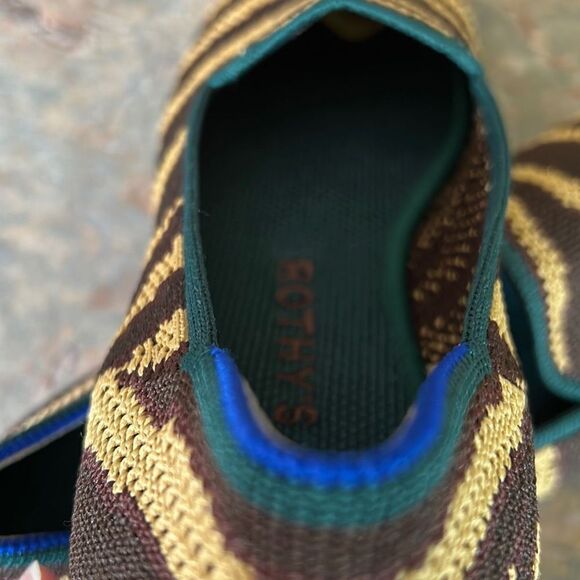 Rothy’s Chai Zebra Loafers size 6 Flats - Picture 8 of 11